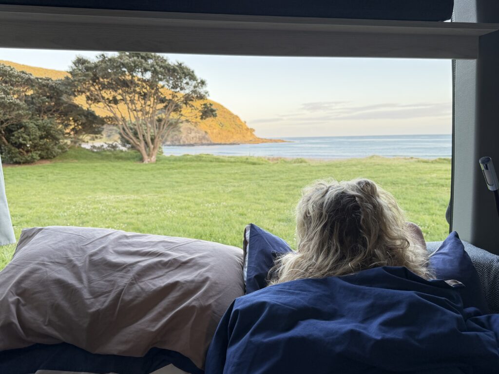 Unser Ausblick aus dem Bett